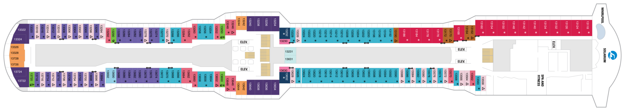 Deck 13 plan